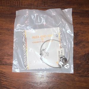Alex and Ani Silver Adjustable Bracelet
